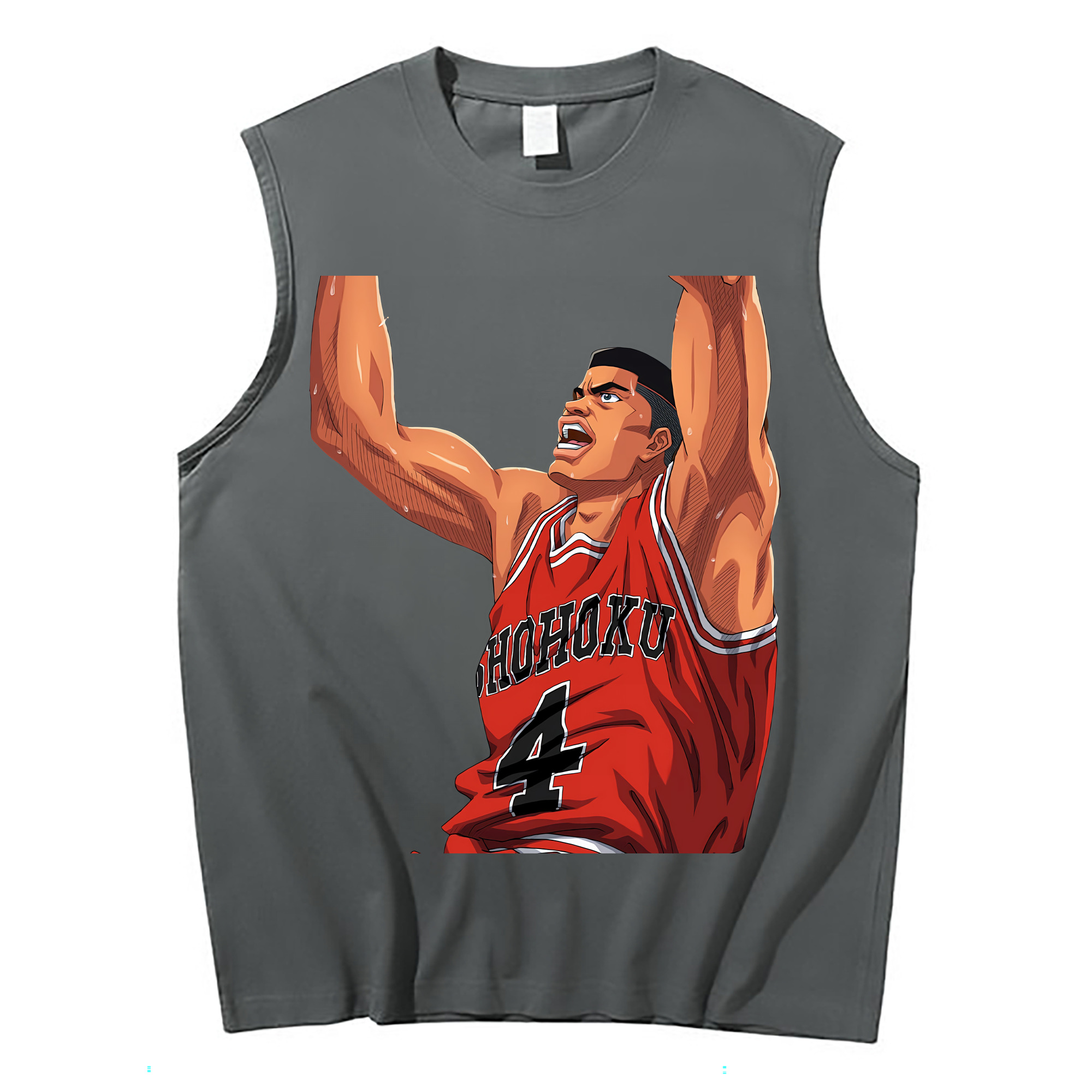 （画像用） SLAM DUNK／スラムダンク コットン100％タンクトップ（フロントプリント）
